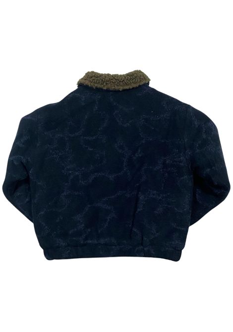 Children's wool blend jacket Manuel Ritz | MR3158BLU